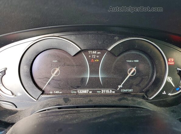 WBAJA7C38HG903741 2017 BMW OTHER Серебряный Вид щитка приборов