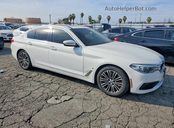 WBAJA9C52KB391931 2019 BMW 5 SERIES White Передня права чверть