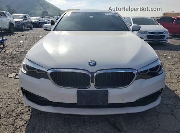 WBAJA9C52KB391931 2019 BMW 5 SERIES White Вид спереду