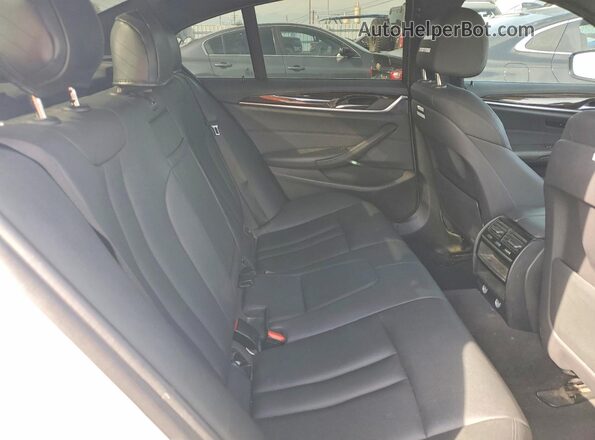 WBAJA9C52KB391931 2019 BMW 5 SERIES White Вид задніх сидінь