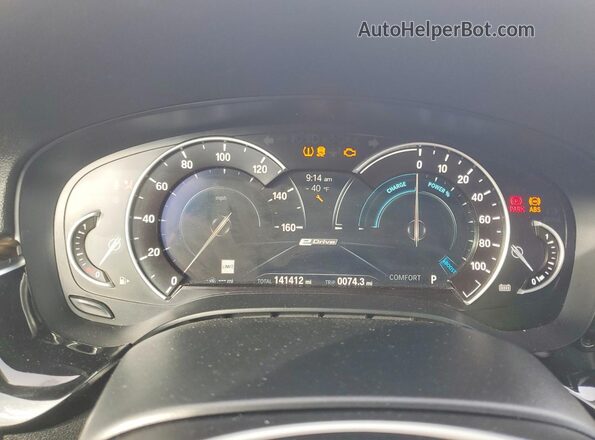 WBAJA9C56JB252190 2018 BMW 5 SERIES Серый Вид щитка приборов