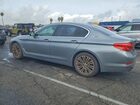 2018 Bmw 530e Серый vin: WBAJA9C56JB252190