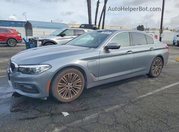 WBAJA9C56JB252190 2018 BMW 5 SERIES Серый Передняя левая четверть