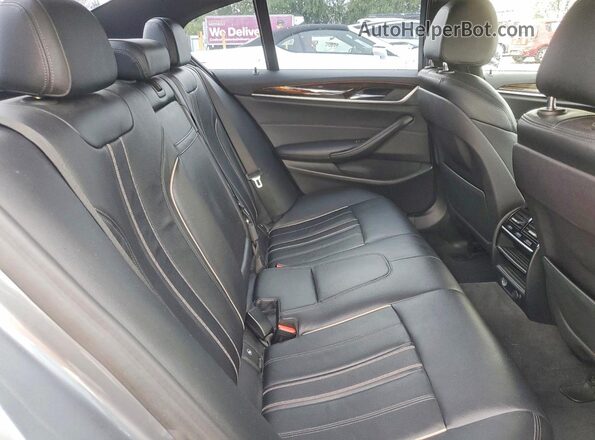 WBAJA9C56JB252190 2018 BMW 5 SERIES Серый Вид задних сидений