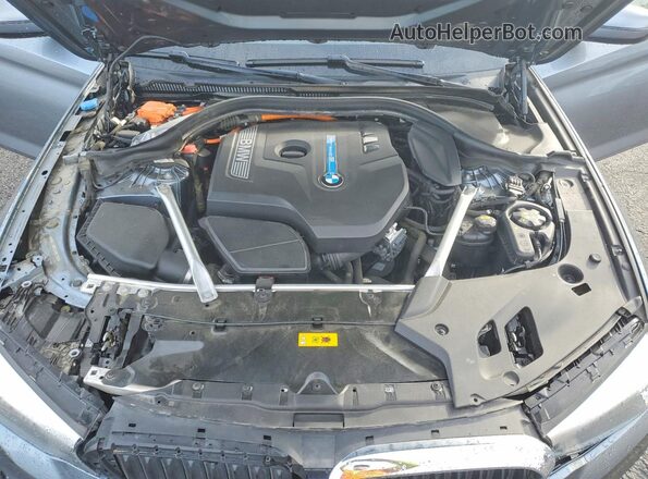 WBAJA9C56JB252190 2018 BMW 5 SERIES Серый Вид задней части салона