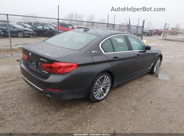 WBAJB1C54KB376877 2019 BMW 5 SERIES Gray Задня права чверть