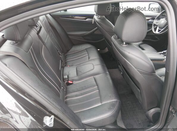 WBAJB1C54KB376877 2019 BMW 5 SERIES Gray Вид наклейки з VIN-кодом