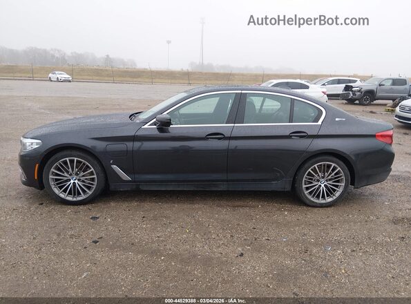 WBAJB1C54KB376877 2019 BMW 5 SERIES Gray Панорамний вид салону 360°