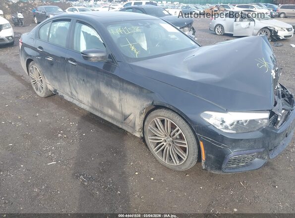 WBAJB1C55JB085495 2018 BMW 5 SERIES Black Front right