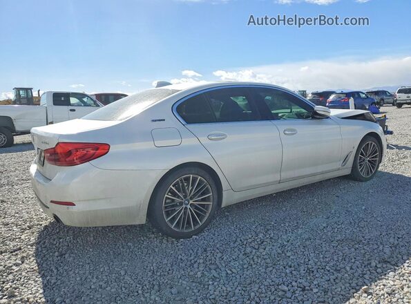 WBAJB1C56JB085196 2018 BMW 5 SERIES Белый Задняя правая четверть