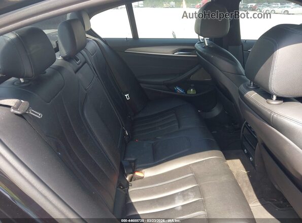 WBAJB1C5XKB376088 2019 BMW 5 SERIES Black Вид наклейки з VIN-кодом