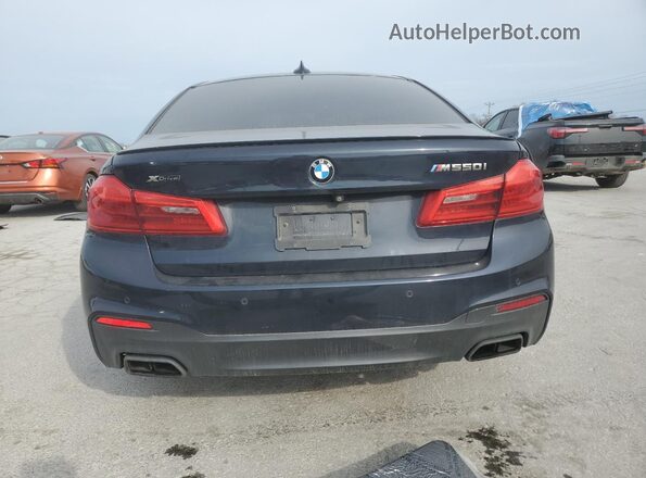 WBAJB9C50JG463806 2018 BMW M5 Черный Вид сзади
