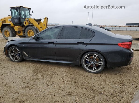 WBAJB9C53KB288613 2019 BMW M5 Серый Задняя левая четверть