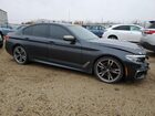 2019 Bmw M550xi Серый vin: WBAJB9C53KB288613