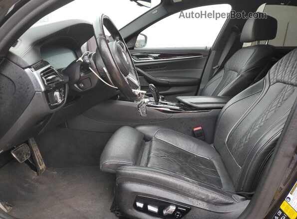 WBAJB9C53KB288613 2019 BMW M5 Серый Вид салона спереди