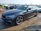 2018 Bmw M550i Xdrive Gray vin: WBAJB9C54JB287372