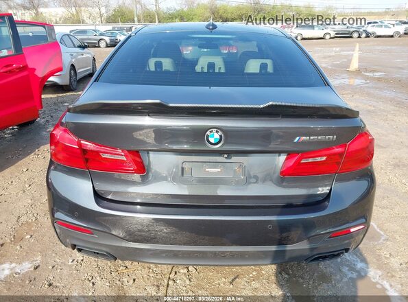 WBAJB9C54JB287372 2018 BMW 5 SERIES Gray 