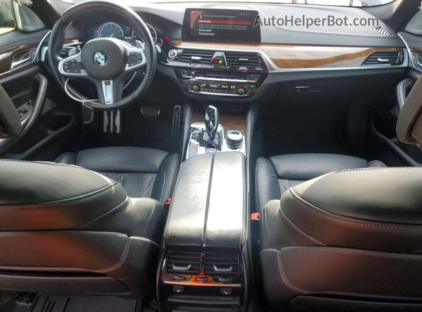 WBAJB9C5XJB049879 2018 BMW M5 Черный Вид панели приборов