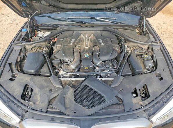 WBAJB9C5XJB049879 2018 BMW M5 Черный Вид задней части салона
