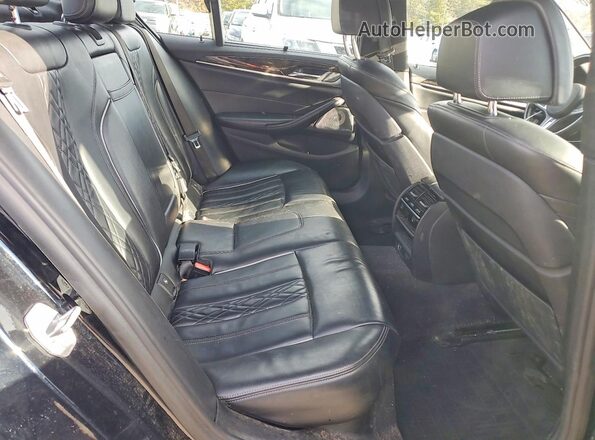 WBAJE7C37HG478923 2017 BMW 5 SERIES Черный Вид задних сидений