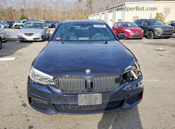 WBAJE7C37HG478923 2017 BMW 5 SERIES Черный Вид спереди
