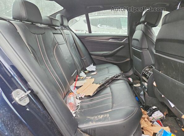 WBAJE7C38HG889876 2017 BMW OTHER Blue Widok tylnych siedzeń
