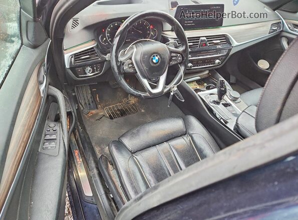 WBAJE7C38HG889876 2017 BMW OTHER Blue Widok deski rozdzielczej
