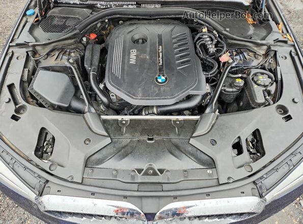 WBAJE7C38HG889876 2017 BMW OTHER Blue Widok wnętrza z tyłu