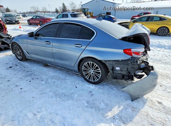 WBAJE7C56JWD49507 2018 BMW 5 SERIES Gray Tył lewy