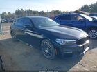 2018 Bmw 540i Xdrive Black vin: WBAJE7C56JWD52813