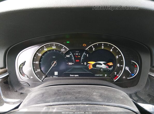 WBAJE7C5XKWW24973 2019 BMW 5 SERIES Синий Вид задних сидений