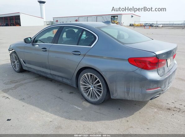 WBAJE7C5XKWW24973 2019 BMW 5 SERIES Синий Задняя левая четверть