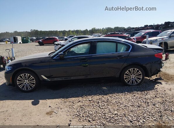 WBAJR3C02LWW54343 2020 BMW 5 SERIES Dark Blue Панорамный вид салона 360°