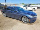 2020 Bmw 530 Xi Blue vin: WBAJR7C0XLBP96342