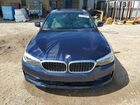 2020 Bmw 530 Xi Blue vin: WBAJR7C0XLBP96342