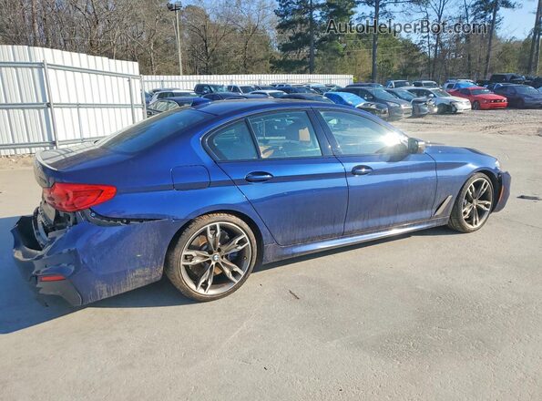 WBAJS7C0XLCD18861 2020 BMW M5 Blue უკანა მარჯვენა