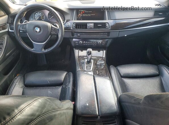 WBAXA5C57GD691978 2016 BMW 5 SERIES Gray Вид панелі приладів