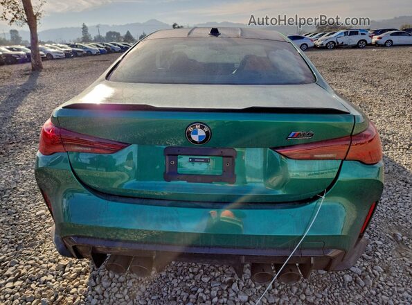 WBS23HK07TCV09946 2026 BMW M4 Green Widok z tyłu