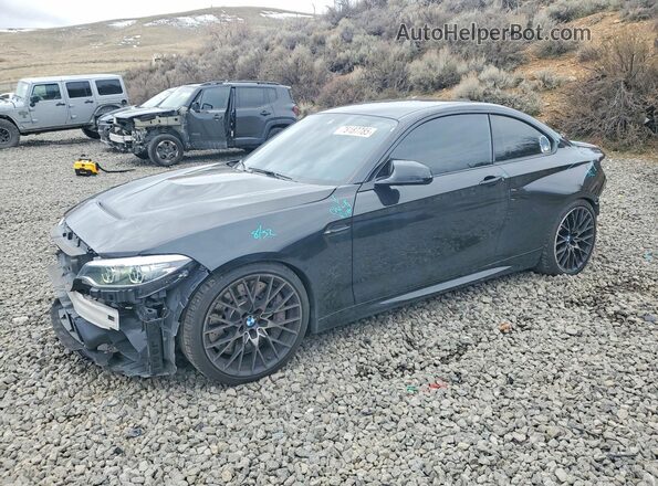 WBS2U7C01L7E35909 2020 BMW M2 Черный Передняя левая четверть
