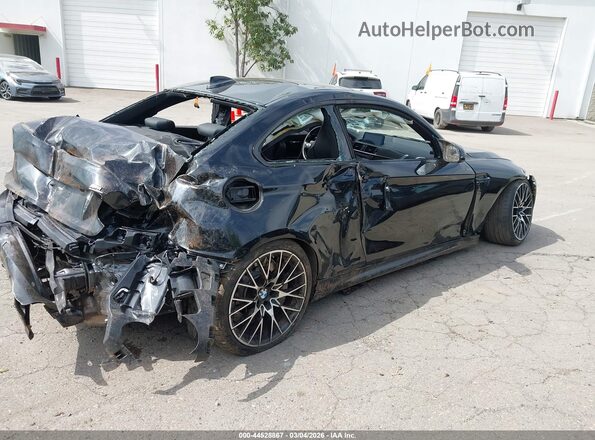 WBS2U7C05M7G75661 2021 BMW M2 Черный Задняя правая четверть