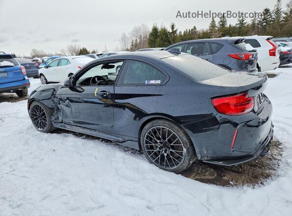 WBS2U7C52K7D57859 2019 BMW M2 Черный Задняя левая четверть