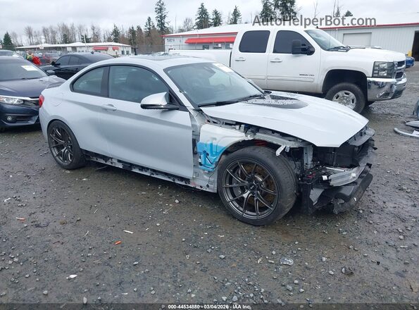 WBS2U7C59K7D09484 2019 BMW M2 Silver Przód prawy