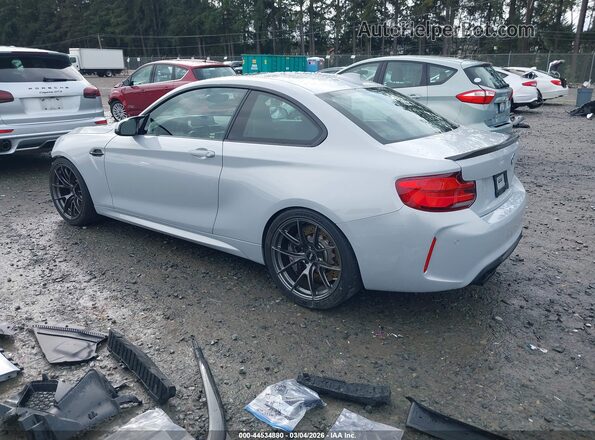 WBS2U7C59K7D09484 2019 BMW M2 Silver Tył lewy