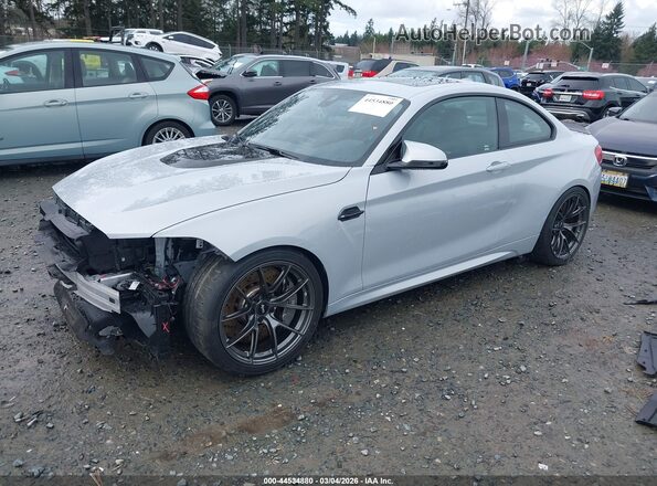 WBS2U7C59K7D09484 2019 BMW M2 Silver Przód lewy