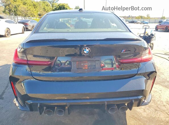 WBS33AY05RFS16864 2024 BMW M3 Черный Вид сзади