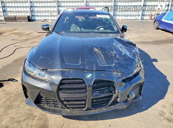 WBS33AY05RFS16864 2024 BMW M3 Черный Вид спереди