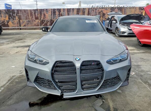 WBS33AY07RFS83644 2024 BMW M3 Серебряный Вид спереди