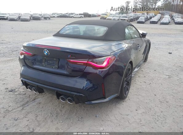 WBS33BA00RCN93944 2024 BMW M4 Blue Tył prawy