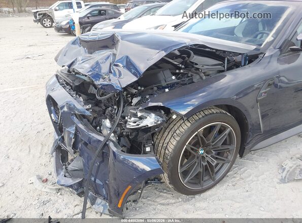 WBS33BA00RCN93944 2024 BMW M4 Blue Widok z przodu