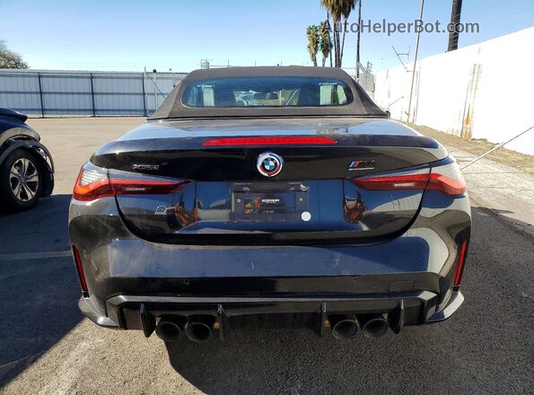 WBS33BA02PCL29024 2023 BMW M4 Black უკანა ხედი